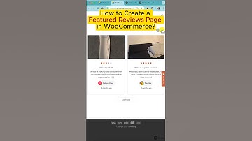 How to Create a Featured Reviews Page in WooCommerce? #shorts #bestreviews #woocommerce #ryviu