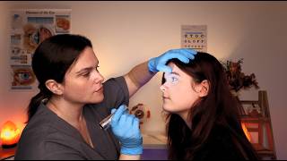 ASMR Detailed Real Person Eye Examination