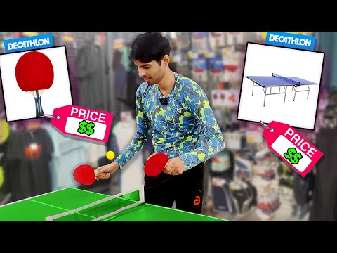 Видео: Decathlon's Table Tennis Products Review