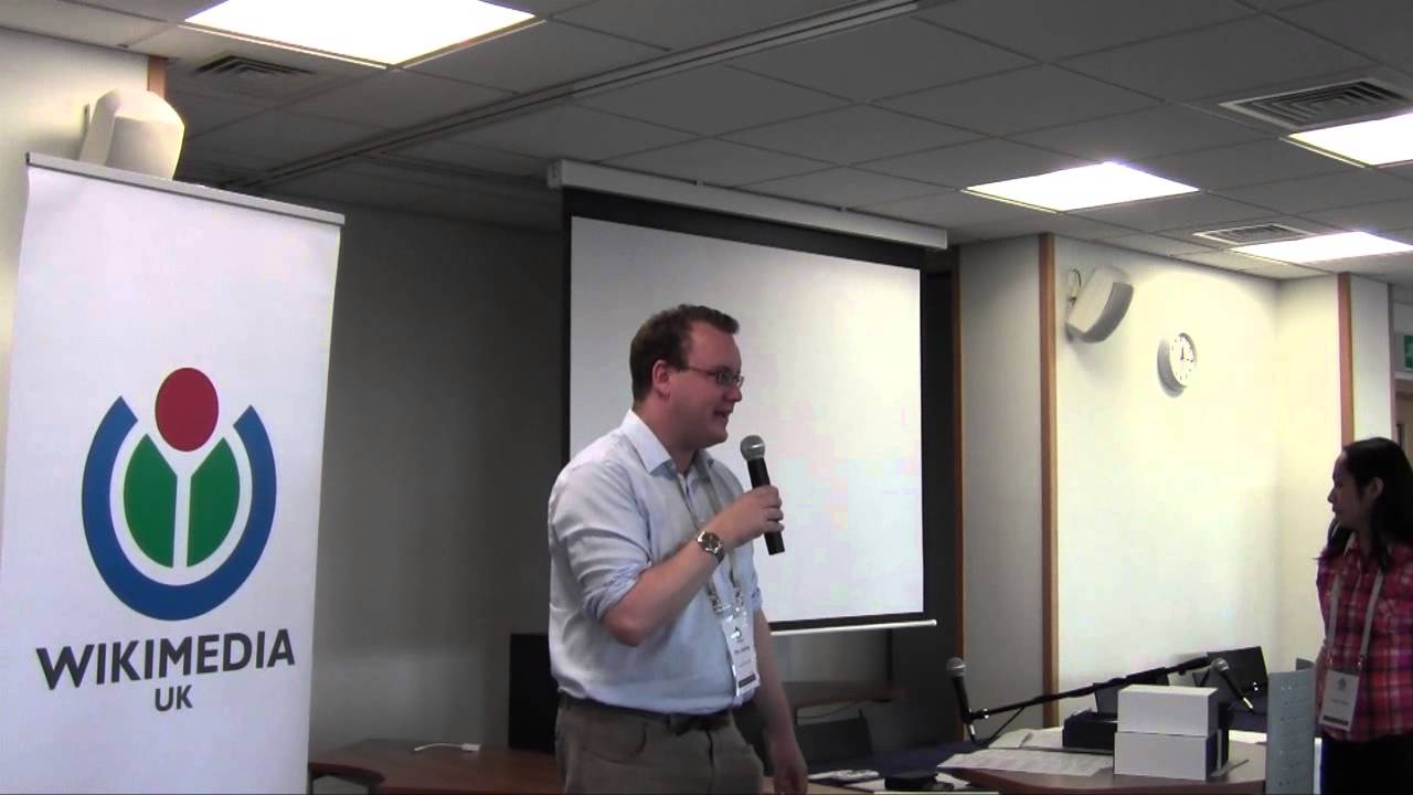 WikiConference UK 2013 - UK Wikimedian of the Year awards