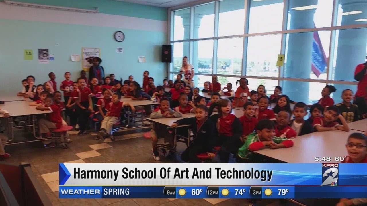 Britta Merwin visits Harmony School of Art and Technology YouTube