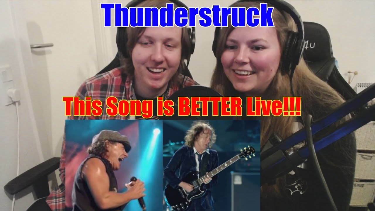 Couple First Reaction To - AC/DC: Thunderstruck [Live] - YouTube