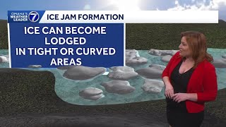 What to know: Flood watch issued for potential ice jams along area rivers as temperatures warm up