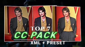 Top 7 AE like CC in Alight Motion| XML+Preset |CC pack 