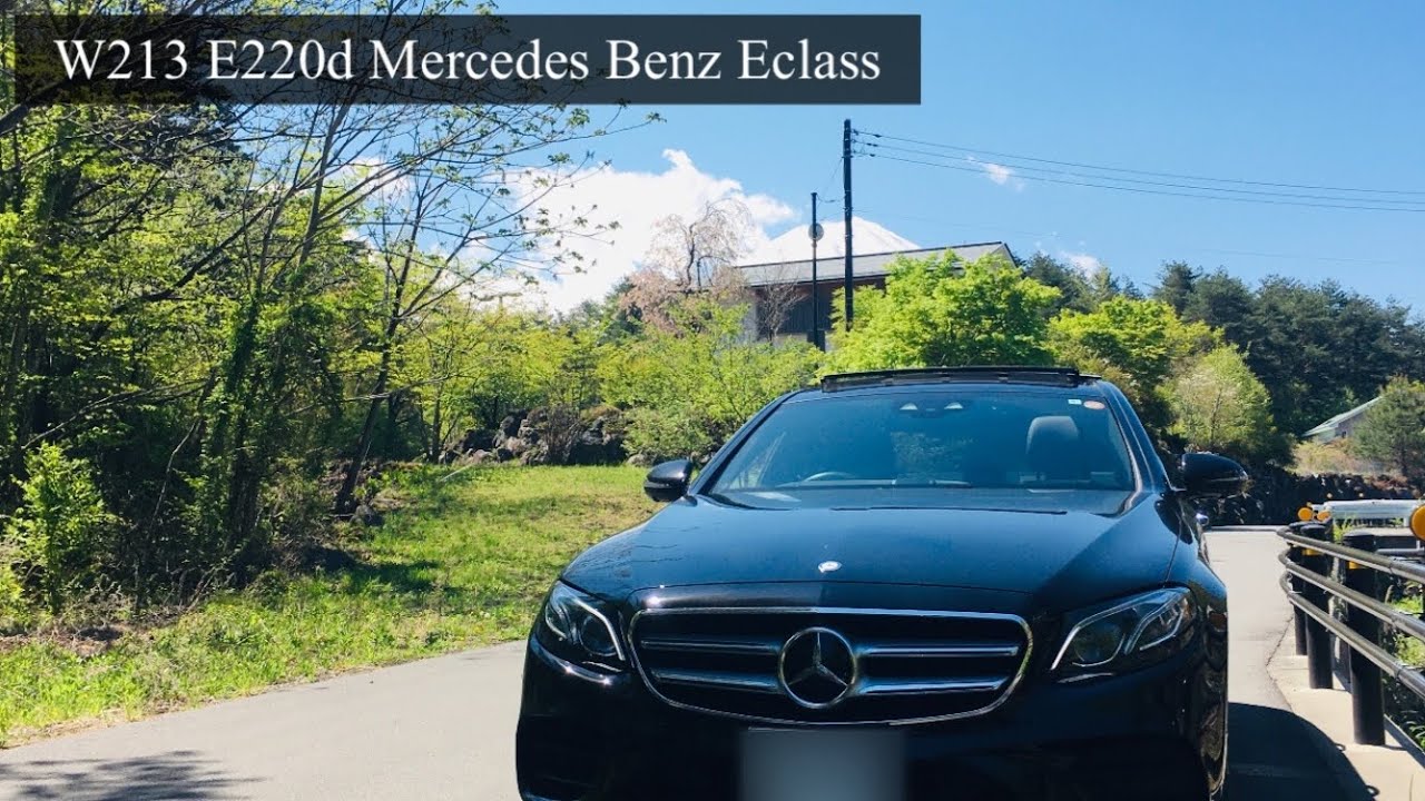 E220d Eクラス　富士山の朝