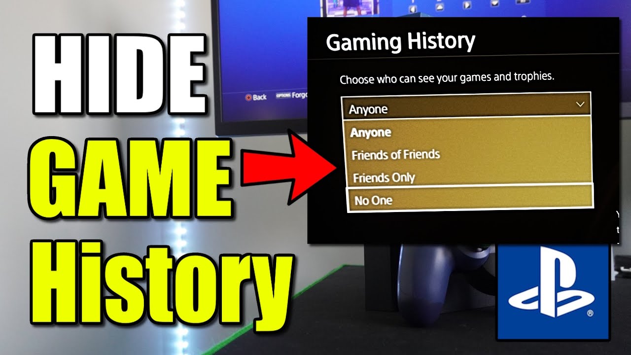 How to Hide your Gaming History From your Friends on PS4 Profile (Best Method)