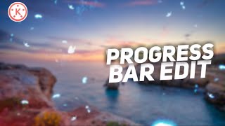 Make Progress Bar in Kinemaster || kinemaster tutorial 🔥
