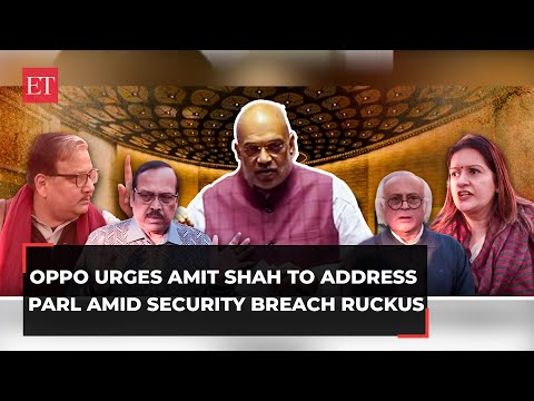 Lok Sabha security breach: Opposition MPs urge Home Minister Amit Shah to address Parliament Episode cover