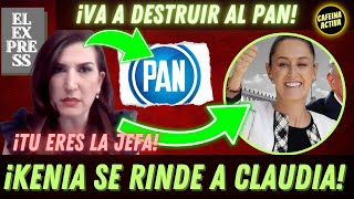 #últimahora || #esclaudia || Kenia se rinde a Claudia, destruirá al #PAN || EL EXPRESS en vivo.