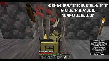 Minecraft Computercraft: Essential Survival Toolkit Episode 9: Mob Spawner Bubble Elevator