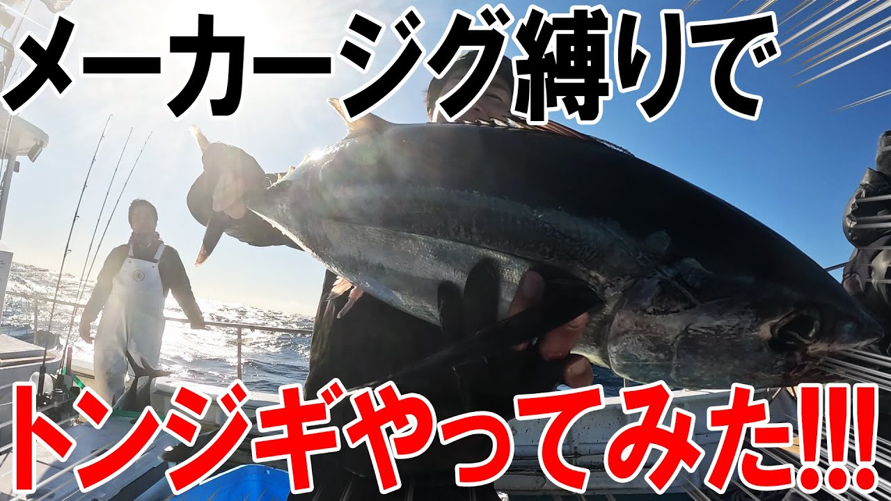 トンジギ】初めてなのにこのジグ勝手に釣れちゃうよ！？ - YouTube