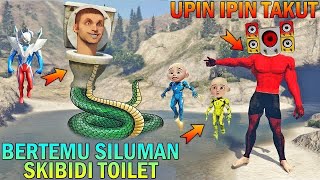 IRONMAN UPlN IPlN BERTEMU SlILUMAN SKIBIDI TOILET RAKSASA, TITAN SPEAKERMAN KAGET