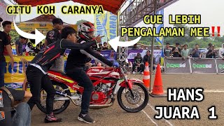 Detik2 Ryan Mee Ajari Koh Hans Tekno Tuner Nembak Lampu Langsung Juara 1