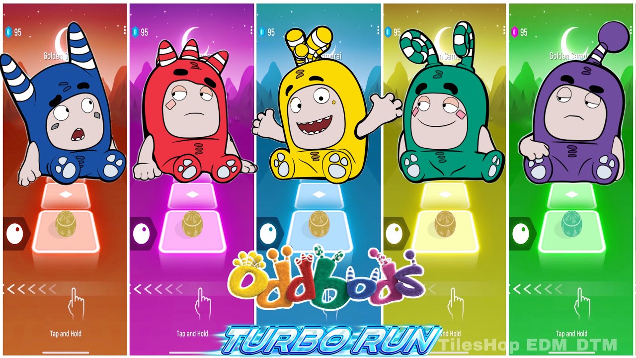 Oddbods Pogo 🎶 Oddbods Fuse 🎶 Oddbods Bubbles 🎶 Oddbods Zee 🎶 Oddbods Jeff ❤️ Who Will Win?