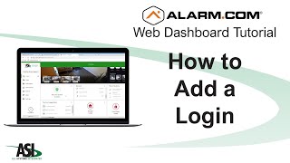 Alarm.com Tutorial - How to Add a Login screenshot 5