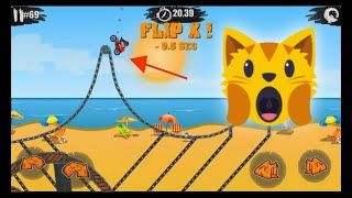 #MotorbikeGameAndroid #TrialXtreme4 #MotoX3M | Crazy bike X3M Episode n°08 : The boat mission screenshot 2