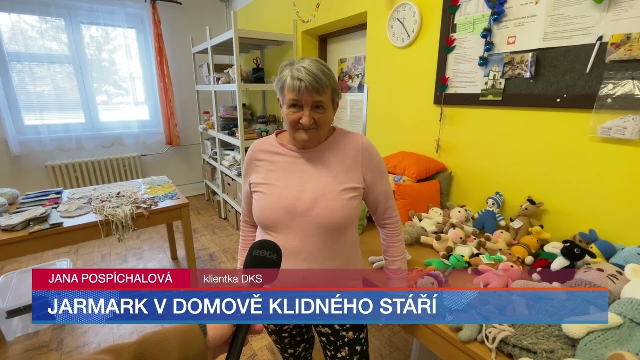 Jarmark v domově klidného stáří