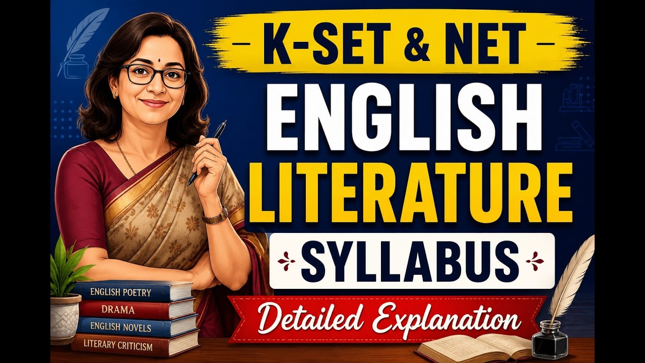 NET SET Syllabus | English Literature | All exams related to literature