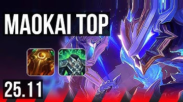 MAOKAI vs JAX (TOP) | KR Grandmaster | 25.11
