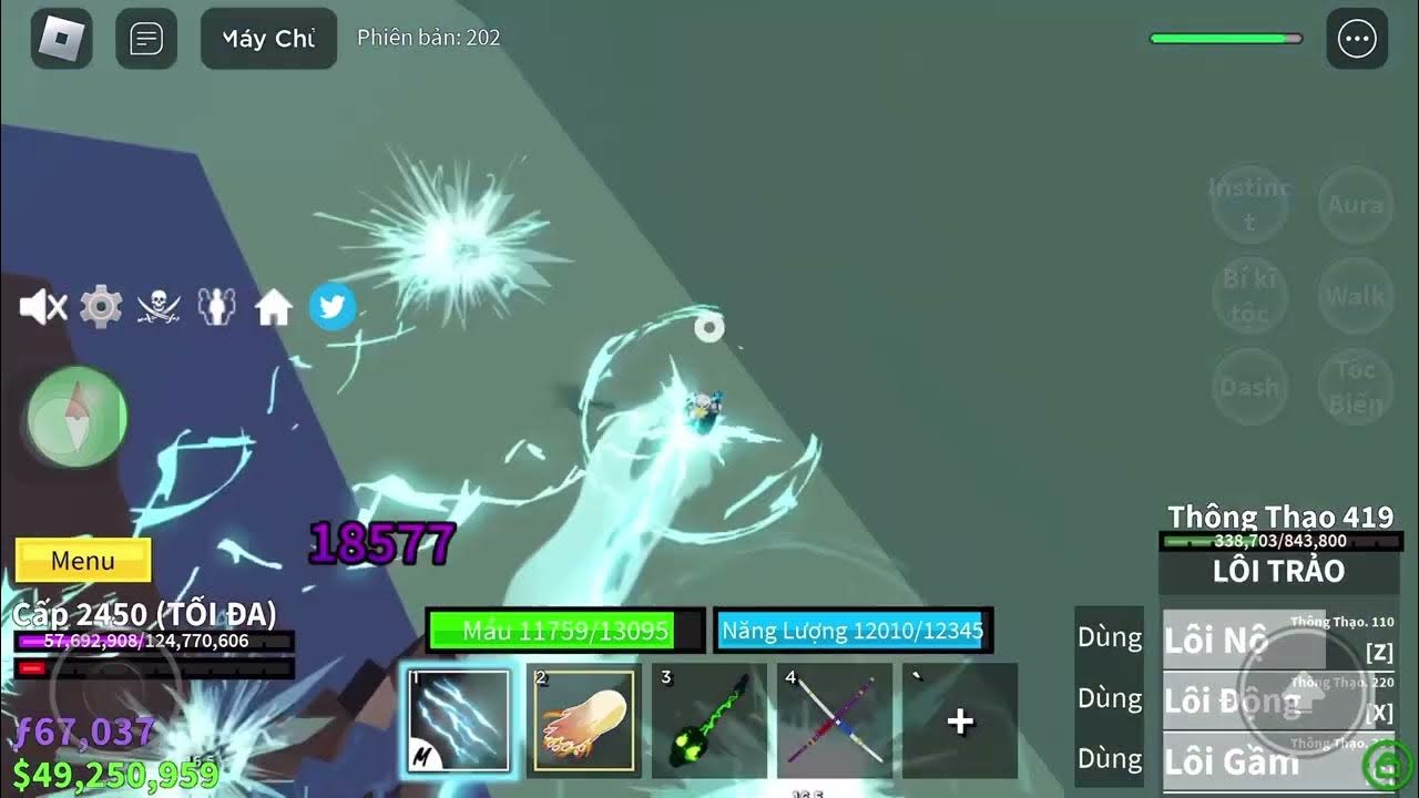 Combo mochi one shot 30m blox fruits combo roblox youtube