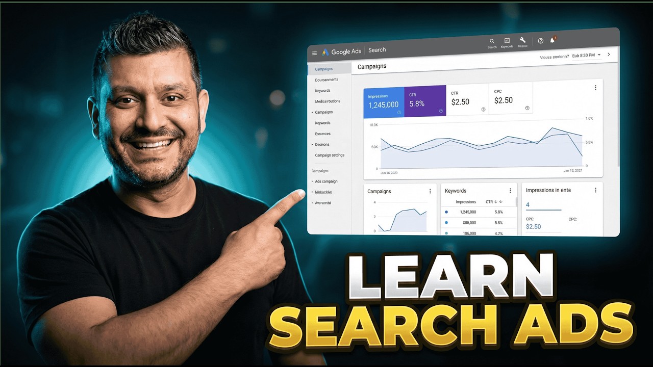 Google Ads Search Campaign Setup for Beginners 2026 (Update Tutorial ...
