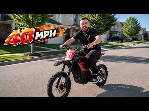 I Wasn't Ready for This Electric Dirt Bike | MEGAWHEELS D2