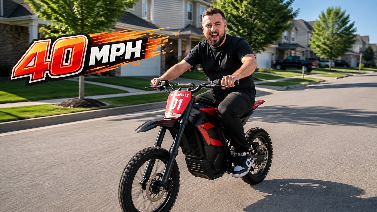 I Wasn't Ready for This Electric Dirt Bike | MEGAWHEELS D2
