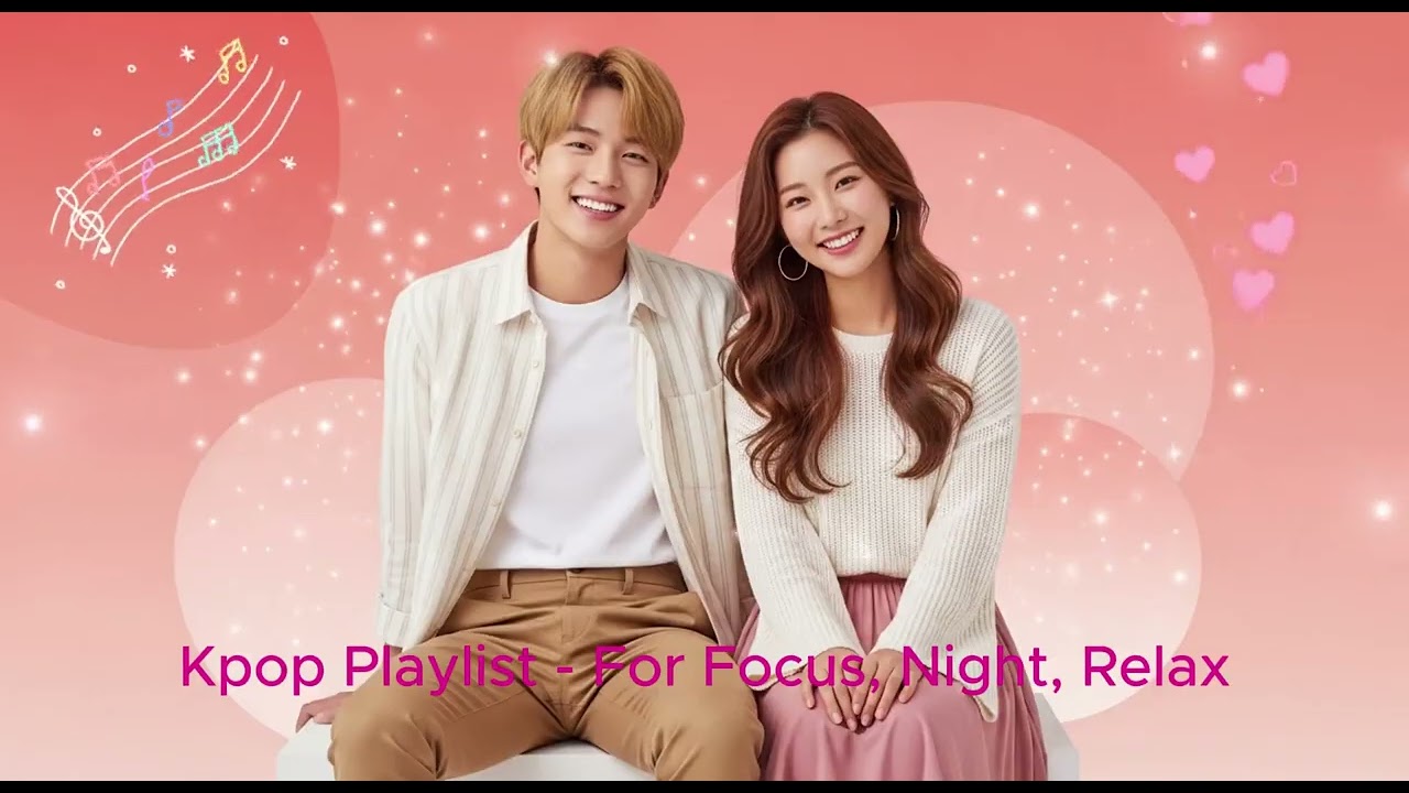 K-Pop Chill Playlist 🎧 | Korean RnB Music for Focus, Night & Relax