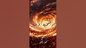 سورة عبس ـ الأية ( 34 ـ 37 ) ـ بصوت القارئ الشيخ #محمد_الليثي