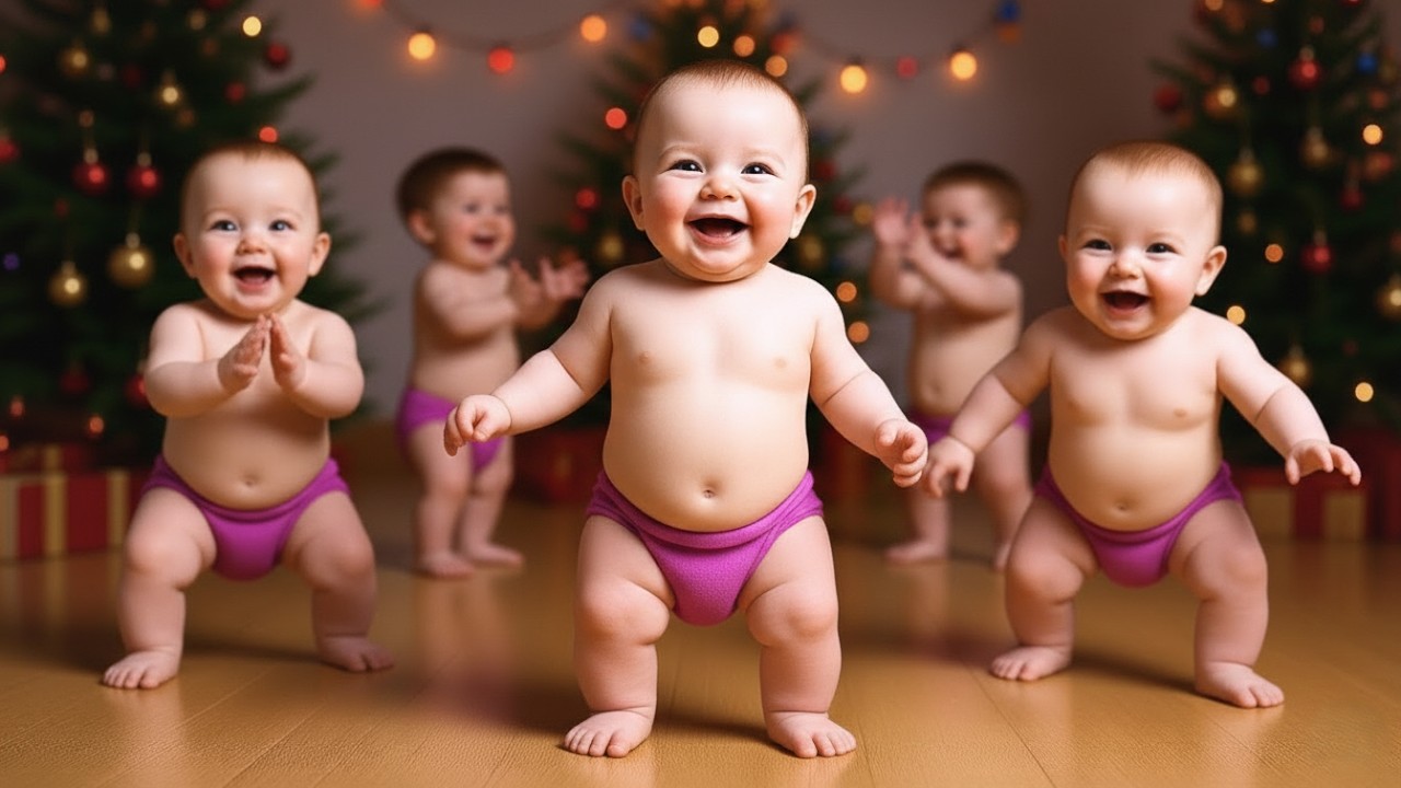 Dudi Dudi Dam Dam Dance | Funny Kids Videos | Kids & Babies Rhymes