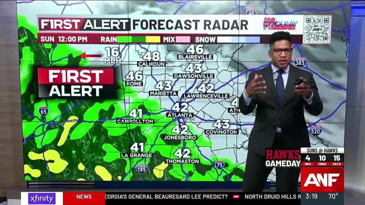 First Alert | Showers could dampen your Sunday plans - YouTube