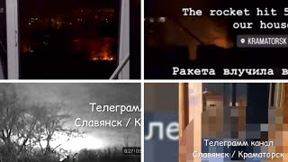 Russia's missile attack on Polish fighters' deployment point in Kramatorsk, Donetsk region