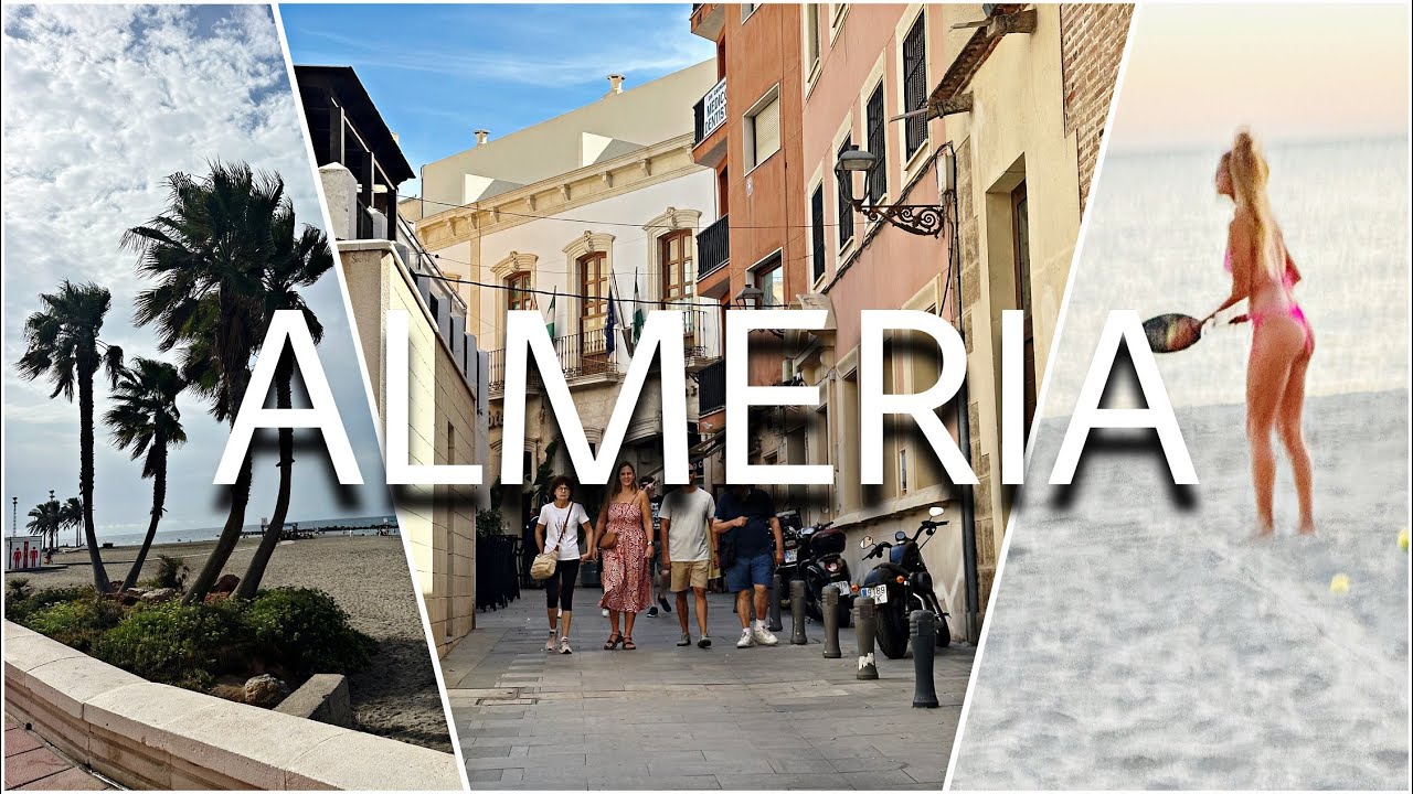 THE HOTTEST CITY IN EUROPE | Almeria Spain 4K Walking Tour  ᴱˢ
