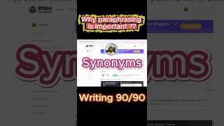 This Paraphrasing Trick in PTE Writing Will Get You 90/90 in 2026