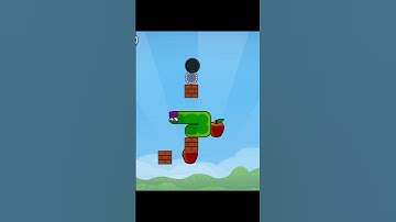 Apple worm mobile gameplay level 69