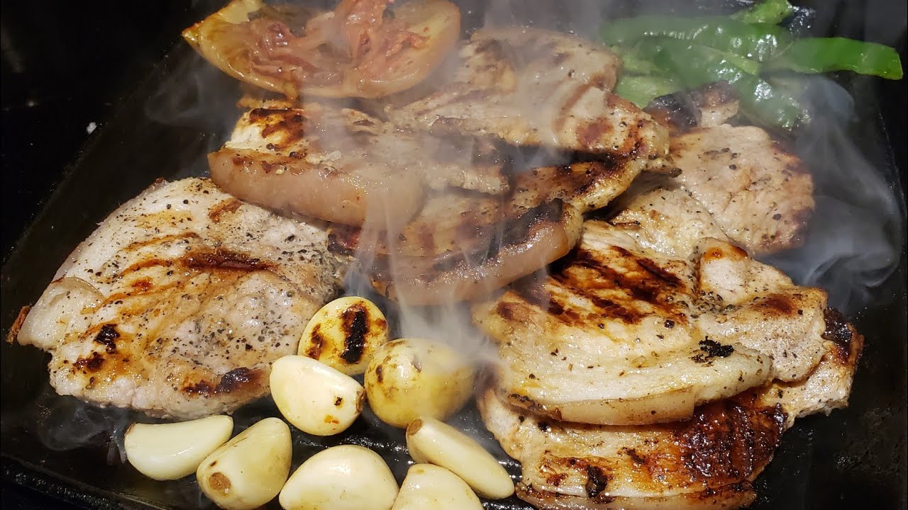 STOVETOP CAST IRON INDOOR GRILLING 🍢🥩 YouTube