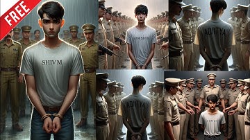 Police Arrest Ai Photo Video Editing | Rangdari Ai Photo Editing | Bing Ai Image Creator