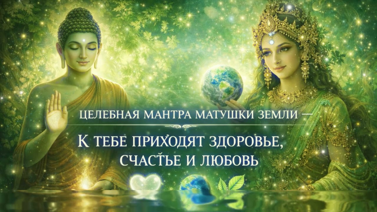 ЦЕЛЕБНАЯ МАНТРА МАТУШКИ ЗЕМЛИ —К ТЕБЕ ПРИХОДЯТ ЗДОРОВЬЕ, СЧАСТЬЕ И ЛЮБОВЬ 🌿🌍