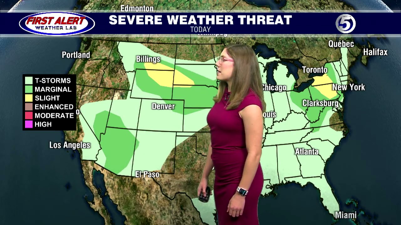 Anna Hamelin National Weather July 13th YouTube