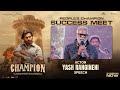 Actor Yash Rangineni Speech At People's Champion Success Meet | Roshan | Anaswara Rajan