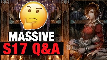 Season 17 Q&A for Patch Build 2.6.5 Diablo 3