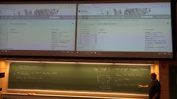 3-1 Optimization - Part A of TEP4240 System Simulation (Autumn 2016)