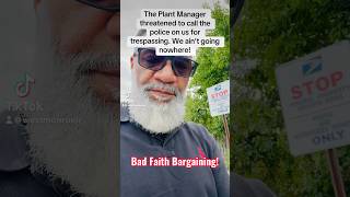 #postal Threat to Call The Police on Union for Trespassing While Ignoring Actual Trespassers