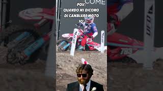 Non cambierò mai! #motocross #moto #mx #mxgp #funny #shorts #dirtbike