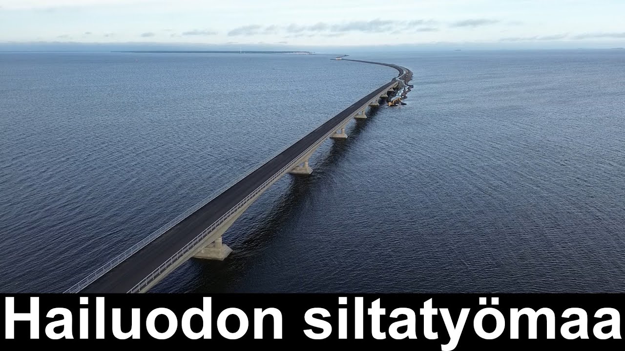 Hailuodon siltatyömaa 14.9.2025