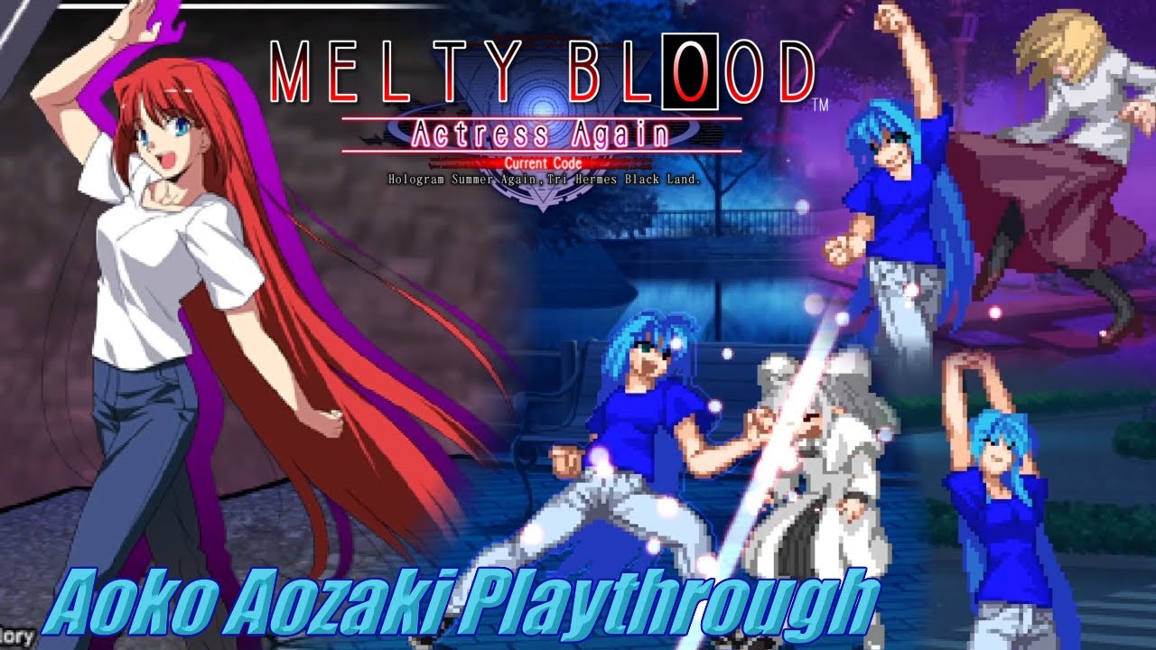Melty Blood: Actress Again: Current Code (PC/Steam) - Aoko Aozaki