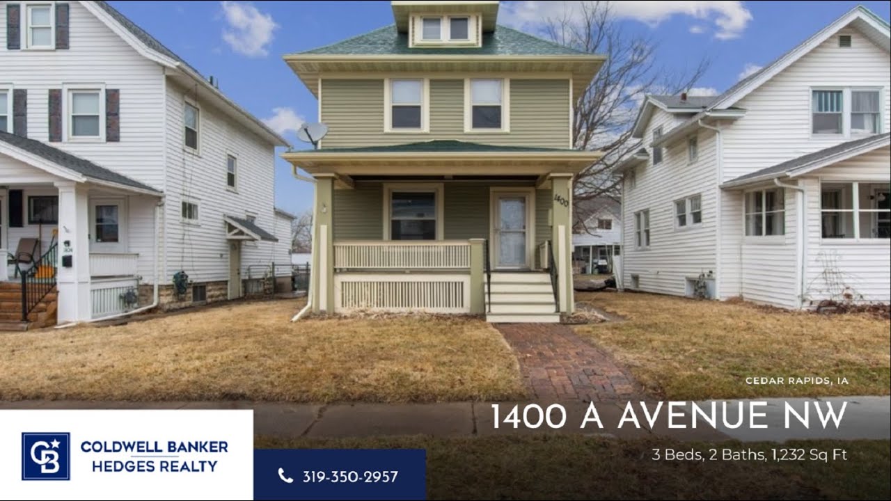 1400 A AVENUE NW, CEDAR RAPIDS, IA MLS2300928 Coldwell Banker