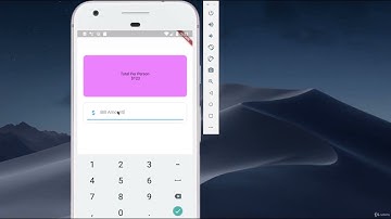 63  Flutter Tip Calculator   Top Card and Custom Colors  APP   Build a Flutter Tip Calculator App
