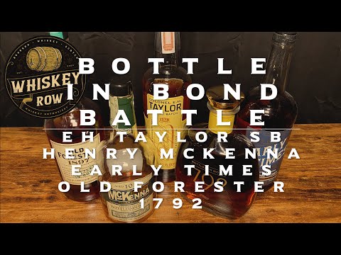 Video: Rückblick: Frühe Zeiten Bottled-In-Bond Bourbon - Essen Und Trinken