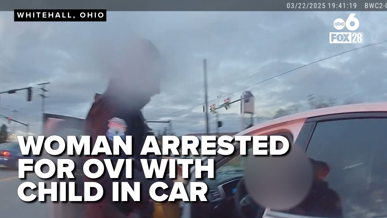 Ohio woman arrested for OVI with child in the car - YouTube